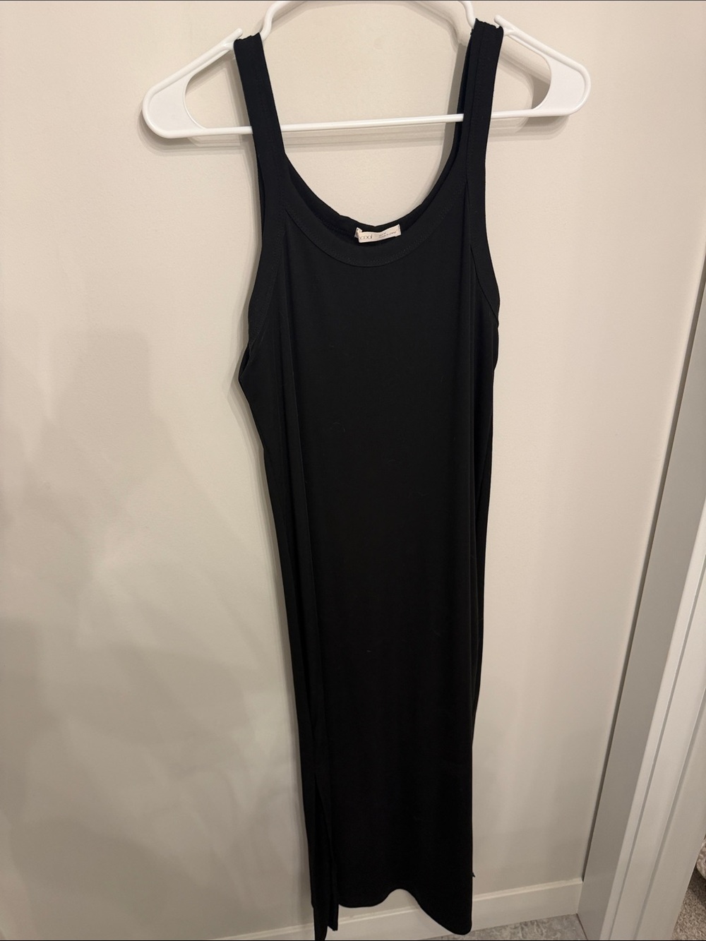 BE COOL Black Tank Maxi Dress
